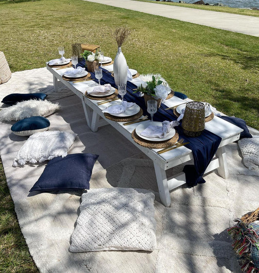 Full setup, small group picnics 3-9 people