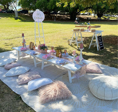 Full setup, small group picnics 3-9 people