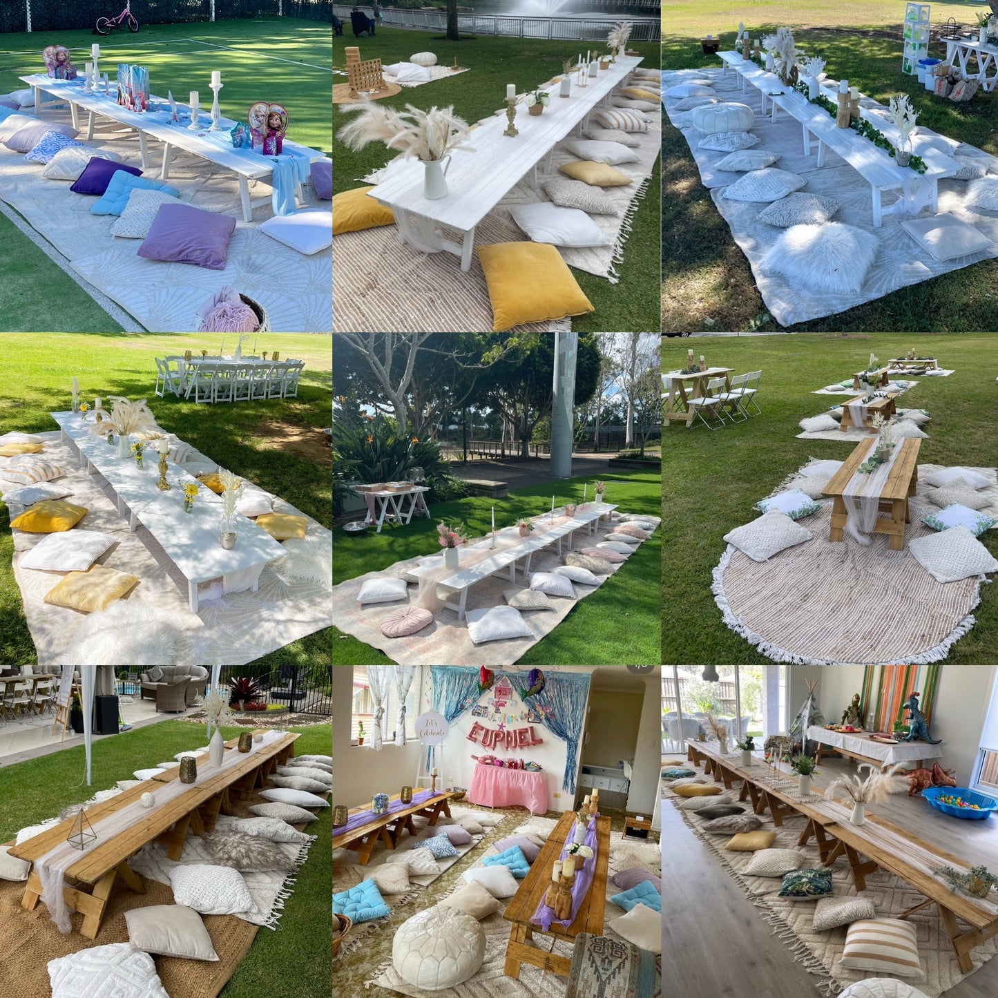 Styling only picnic packages 2-50 people